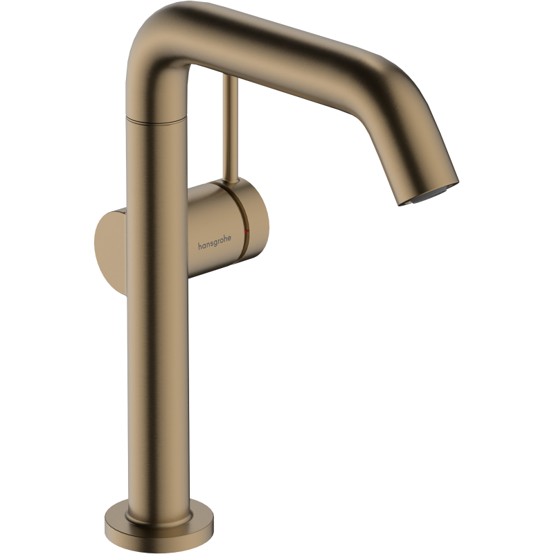 Bateria umyw. 210 Fine CoolStart z obrotową wylewką i kpl odpływowym Push-Open Brąz Szczotkowany Tecturis S HANSGROHE 73364140