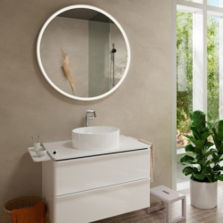 Bateria umyw. 240 Fine CoolStart Ecosmart+ do umyw nablat z kpl odpływowym Push-Open Chrom Tecturis S HANSGROHE 73370000