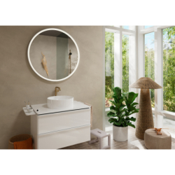 Bateria umyw. 240 Fine CoolStart Ecosmart+ do umyw nablat z kpl odpływowym Push-Open Brąz brushed Tecturis S HANSGROHE 73370140
