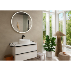 Bateria umyw. 240 Fine CoolStart EcoSmart+ do umyw nablat bez kompletu odpływowego Czarny Matowy Tecturis S HANSGROHE 73372670