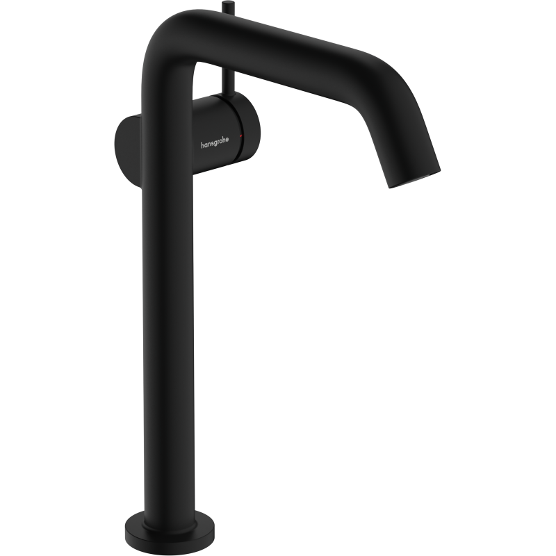 Bateria umyw. 240 Fine CoolStart do umywalek nablatowych z kpl odpływowym Push-Open Czarny Matowy Tecturis S HANSGROHE 73373670