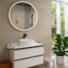 Bateria umyw. 240 Fine CoolStart do umywalek nablatowych z kpl odpływowym Push-Open Czarny Matowy Tecturis S HANSGROHE 73373670
