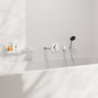Wylewka wannowa Chrom Tecturis E HANSGROHE 73410000