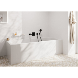 Wylewka wannowa Czarny Matowy Tecturis E HANSGROHE 73410670