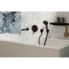 Wylewka wannowa Czarny Matowy Tecturis S HANSGROHE 73411670