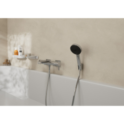 Jednouchwytowa bateria wannowa, natynkowa Chrom Tecturis E HANSGROHE 73420000
