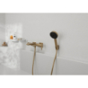 Jednouchwytowa bateria wannowa, natynkowa Brąz Szczotkowany Tecturis E HANSGROHE 73420140