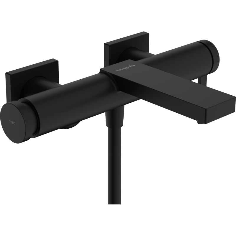 Jednouchwytowa bateria wannowa, natynkowa Czarny Matowy Tecturis E HANSGROHE 73420670
