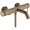 Jednouchwytowa bateria wannowa, natynkowa Brąz Szczotkowany Tecturis S HANSGROHE 73422140