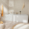 Jednouchwytowa bateria wannowa, natynkowa Brąz Szczotkowany Tecturis S HANSGROHE 73422140