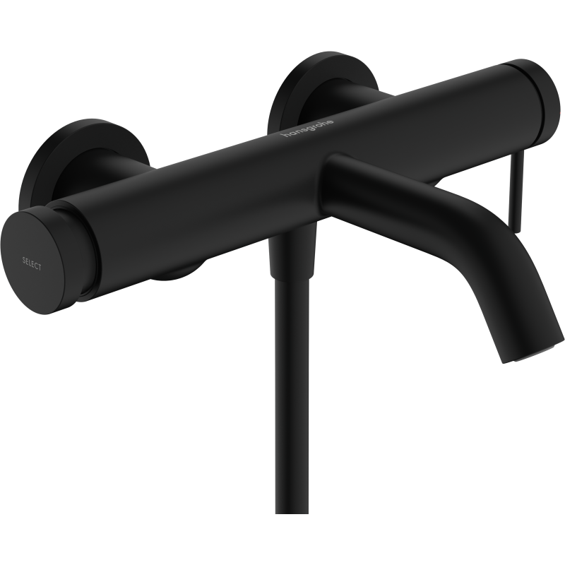 Jednouchwytowa bateria wannowa, natynkowa Czarny Matowy Tecturis S HANSGROHE 73422670