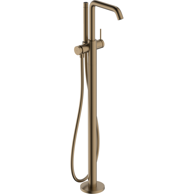 Jednouchwytowa bateria wannowa, wolnostojąca Brąz Szczotkowany Tecturis S HANSGROHE 73440140