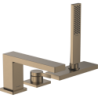 3-otworowa jednouchwytowa bateria na brzeg wanny, sBox Brąz Szczotkowany Tecturis E HANSGROHE 73443140