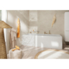 3-otworowa jednouchwytowa bateria na brzeg wanny, sBox Brąz Szczotkowany Tecturis S HANSGROHE 73447140