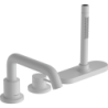 3-otworowa jednouchwytowa bateria na brzeg wanny, sBox Biały Matowy Tecturis S HANSGROHE 73447700