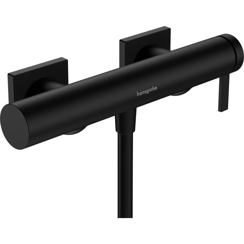 Jednouchwytowa bateria prysznicowa, natynkowa Czarny Matowy Tecturis E HANSGROHE 73620670
