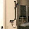 Jednouchwytowa bateria prysznicowa, natynkowa Czarny Matowy Tecturis E HANSGROHE 73620670