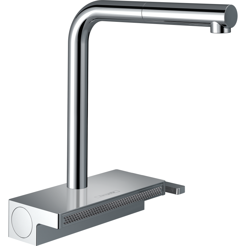 Jednouchwytowa bateria kuchenna 250, wyciągana wylewka, 2jet, sBox Chrom Aquno Select M81 HANSGROHE 73830000