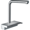 Jednouchwytowa bateria kuchenna 250, wyciągana wylewka, 2jet, sBox Chrom Aquno Select M81 HANSGROHE 73830000