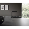 Jednouchwytowa bateria kuchenna 250, wyciągana wylewka, 2jet, sBox Czarny Matowy Aquno Select M81 HANSGROHE 73830670
