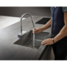 Jednouchwytowa bateria kuchenna 170, wyciągana wylewka, 3jet, sBox Chrom Aquno Select M81 HANSGROHE 73831000