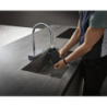 Jednouchwytowa bateria kuchenna 170, wyciągana wylewka, 3jet, sBox Chrom Aquno Select M81 HANSGROHE 73831000