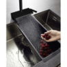 Jednouchwytowa bateria kuchenna 170, wyciągana wylewka, 3jet, sBox Czarny Matowy Aquno Select M81 HANSGROHE 73831670
