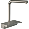 Jednouchwytowa bateria kuchenna 250, wyciągana wylewka, 2jet Stal Szlachetna Finish Aquno Select M81 HANSGROHE 73836800