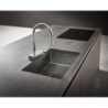 Jednouchwytowa bateria kuchenna 170, wyciągana wylewka, 3jet Chrom Aquno Select M81 HANSGROHE 73837000