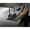Jednouchwytowa bateria kuchenna 170, wyciągana wylewka, 3jet Czarny Matowy Aquno Select M81 HANSGROHE 73837670