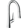 Jednouchwytowa bateria kuchenna 200, wyciągana wylewka, 2jet, sBox Chrom Talis M51 HANSGROHE 73851000