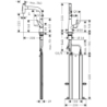 Jednouchwytowa bateria kuchenna 220, wyciągana wylewka, 2jet, sBox Stal Szlachetna Finish Talis Select M51 HANSGROHE 73868800