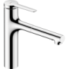 Jednouchwytowa bateria kuchenna 160, wyciągana wylewka, 2jet, sBox lite Chrom Zesis M33 HANSGROHE 74804000
