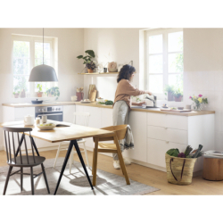 Jednouchwytowa bateria kuchenna 150, metalowa wyciągana wylewka, 2jet Chrom Zesis M33 HANSGROHE 74820000
