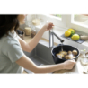 Jednouchwytowa bateria kuchenna 160, metalowa wyciągana wylewka, 2jet, sBox Chrom Zesis M33 HANSGROHE 74823000