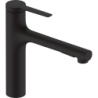 Jednouchwytowa bateria kuchenna 160, metalowa wyciągana wylewka, 2jet, sBox Czarny Matowy Zesis M33 HANSGROHE 74823670