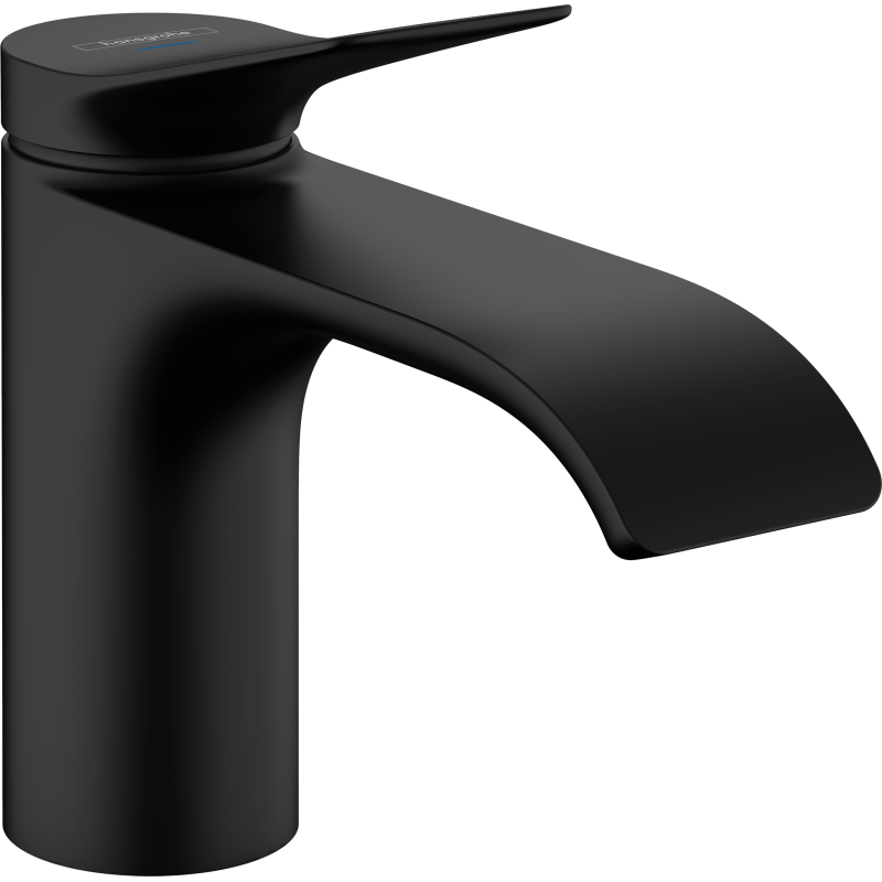 Bateria bez mieszacza 80 do zimnej wody bez kompletu odpływowego Czarny Matowy Vivenis HANSGROHE 75013670