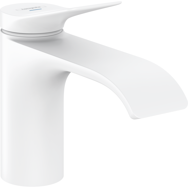 Bateria bez mieszacza 80 do zimnej wody bez kompletu odpływowego Biały Matowy Vivenis HANSGROHE 75013700