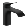 Jednouchwytowa bateria umywalkowa 80 CoolStart z kompletem odpływowym z cięgłem Czarny Matowy Vivenis HANSGROHE 75014670