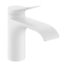 Jednouchwytowa bateria umywalkowa 80 CoolStart z kompletem odpływowym z cięgłem Biały Matowy Vivenis HANSGROHE 75014700