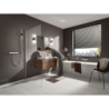 Jednouchwytowa bateria umywalkowa 110 z kompletem odpływowym z cięgłem Chrom Vivenis HANSGROHE 75020000