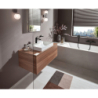 Jednouchwytowa bateria umywalkowa 110 z kompletem odpływowym z cięgłem Czarny Matowy Vivenis HANSGROHE 75020670