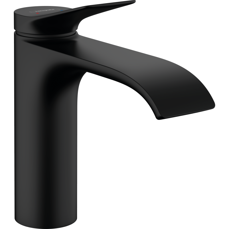 Jednouchwytowa bateria umywalkowa 110 bez kompletu odpływowego Czarny Matowy Vivenis HANSGROHE 75022670