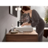 Jednouchwytowa bateria umywalkowa 110 bez kompletu odpływowego Czarny Matowy Vivenis HANSGROHE 75022670