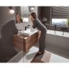 Jednouchwytowa bateria umywalkowa 110 bez kompletu odpływowego Czarny Matowy Vivenis HANSGROHE 75022670