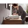 Jednouchwytowa bateria umywalkowa 110 bez kompletu odpływowego Biały Matowy Vivenis HANSGROHE 75022700