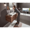Jednouchwytowa bateria umywalkowa 250 do umywalek nablatowych bez kompletu odpływowego Czarny Matowy Vivenis HANSGROHE 75042670