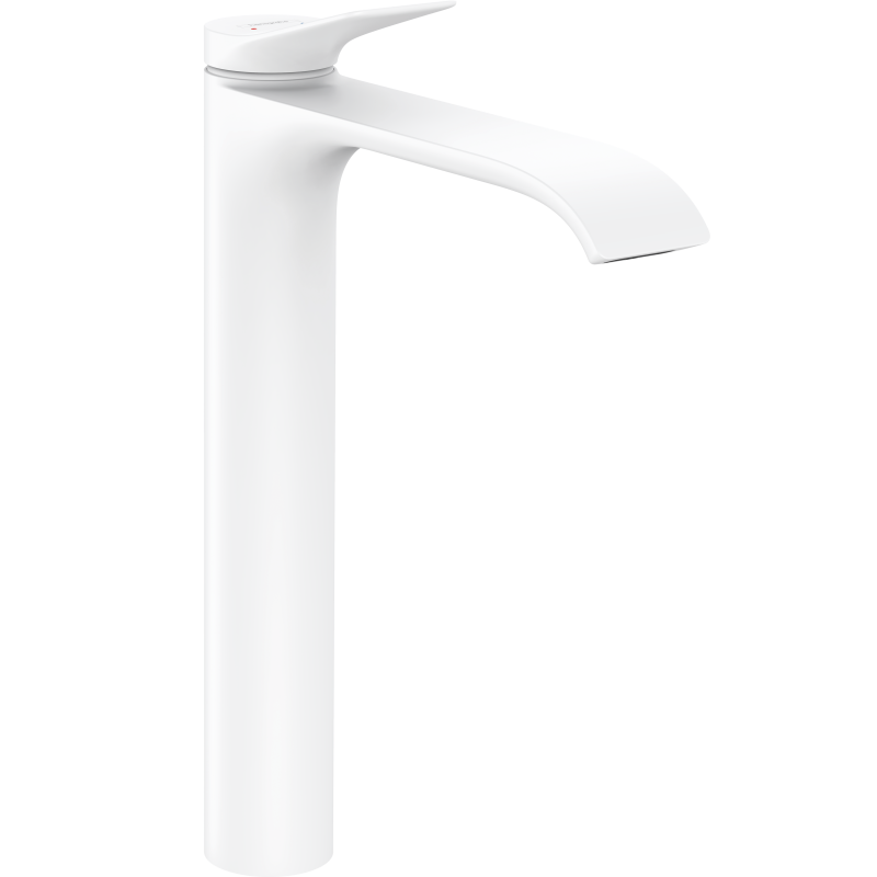 Jednouchwytowa bateria umywalkowa 250 do umywalek nablatowych bez kompletu odpływowego Biały Matowy Vivenis HANSGROHE 75042700