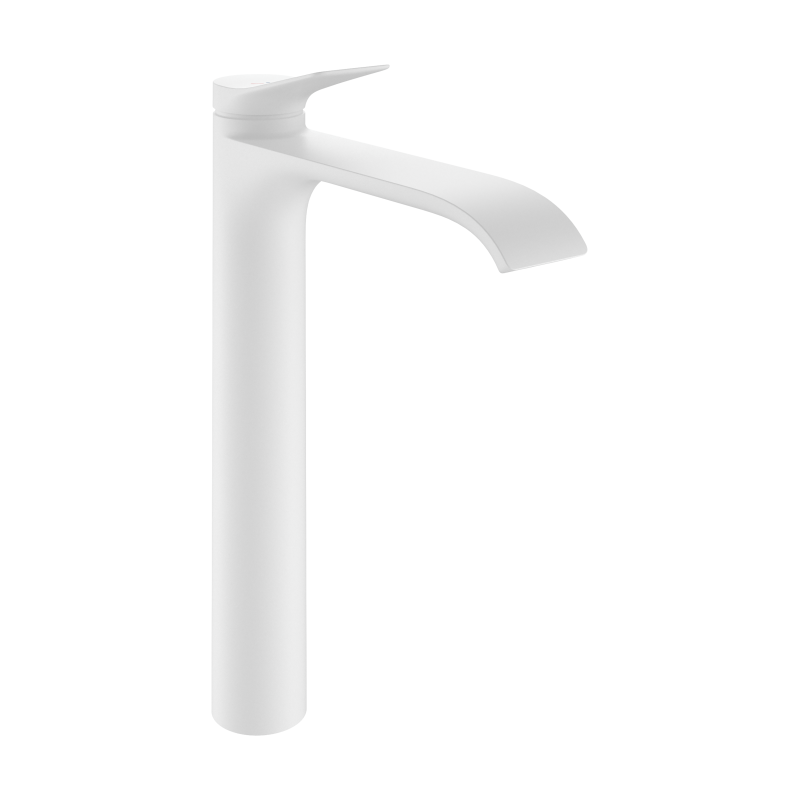 Bateria umywalkowa 250 CoolStart do umywalek nablatowych z kpl odpływowym z cięgłem Biały Matowy Vivenis HANSGROHE 75044700