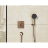 Bateria z mieszaczem do 2 odbiorników, podtynkowa Brąz Szczotkowany DuoTurn Q HANSGROHE 75414140